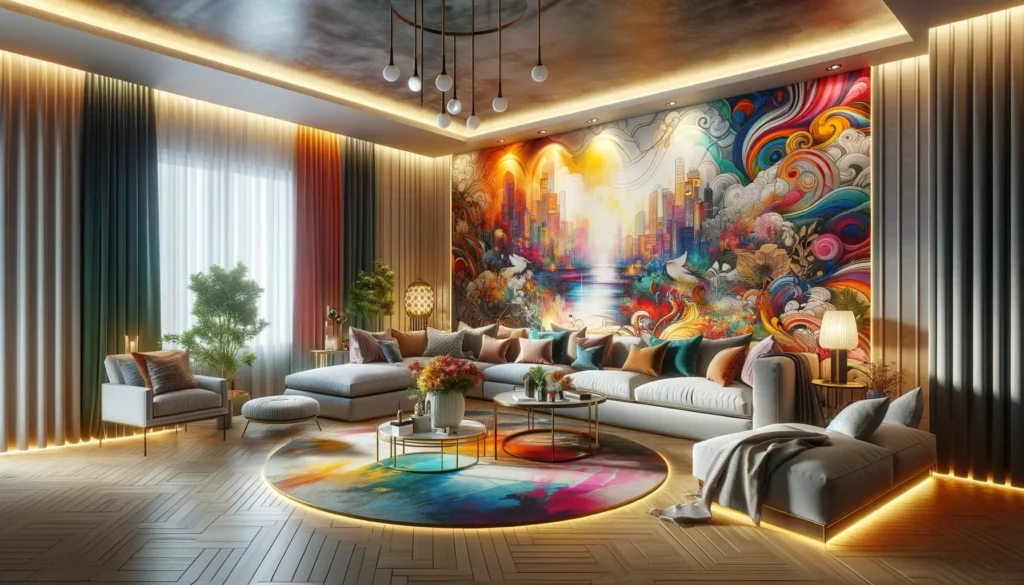 Unique Wall Designs: A Stunning Home Interior - Home Lovely