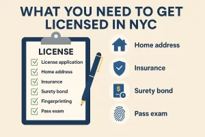 Checklist for License