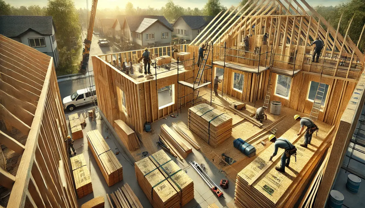 Oriented Strand Board (OSB): How is it Made? - Home Lovely