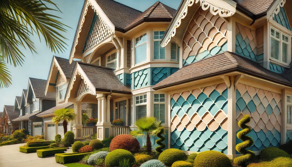 Scalloped siding