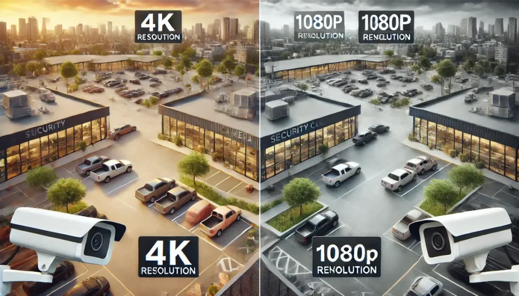 1080p and 4K security cameras