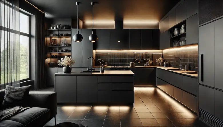 18. Black Ceilings