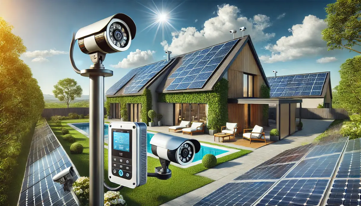 How Solar-Powered Security Systems Work? - Home Lovely