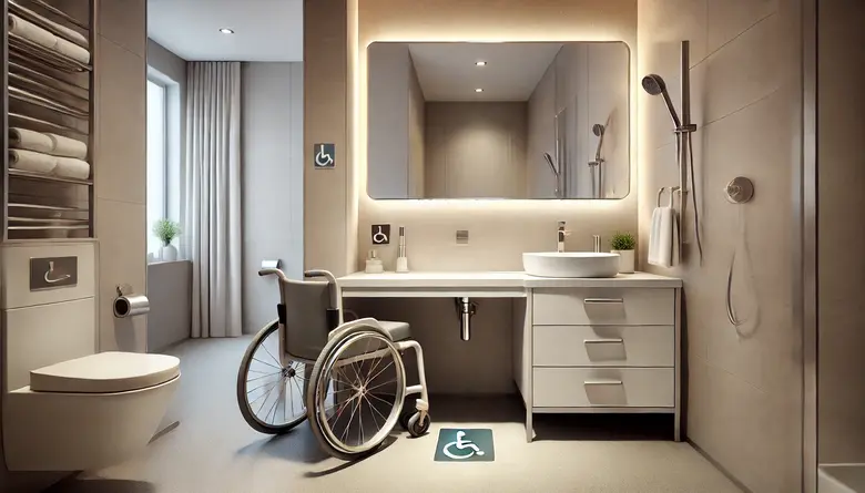 2. Accessible Sink and Vanity Areas