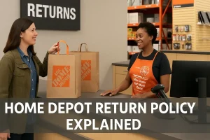 Home Depot return policy