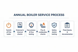 Annual Boiler Service Process