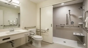 Handicap-Accessible ADA Bathroom