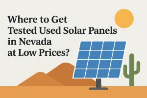 Tested Used Solar Panels